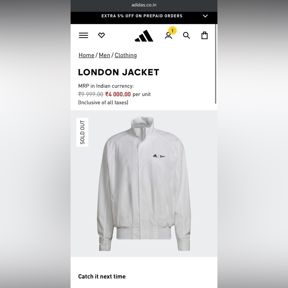 Adidas Parley LONDON Jacket - Picture 14 of 14